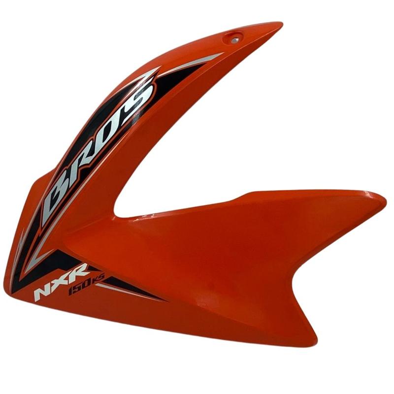 Aba tanque nxr bros 150 ks laranja ld-esquerdo 2010 original